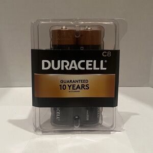 Batteries Duracell C8 - Black and Gold